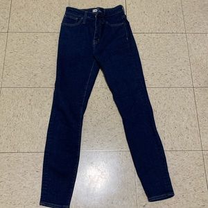 Madewell curvy high rise skinny 26